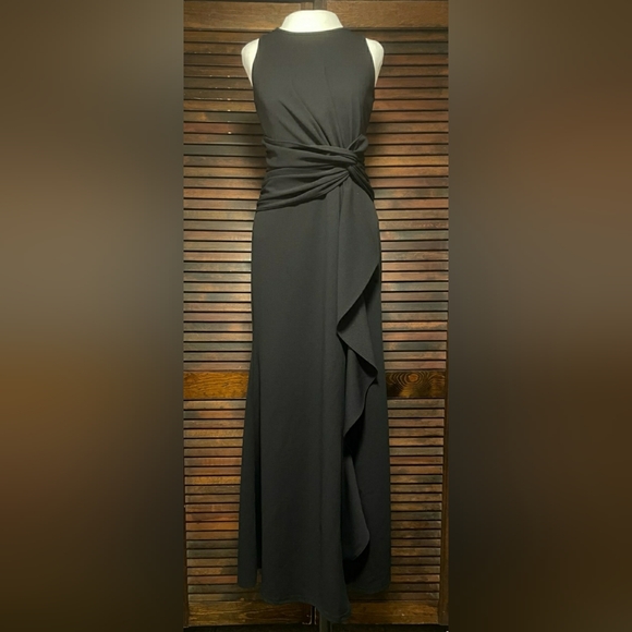 FQA Semi Formal Dresses for Women Evening Party Prom Dress Long Elegant Crew Nec - Picture 2 of 4